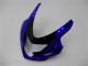Carénages Moto Suzuki GSXR 600/750 2004-2005 - Bleu Noir Brillant