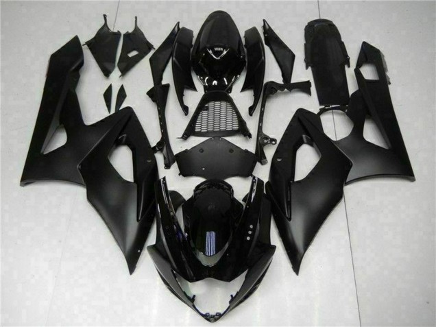Kits Carénage Moto ABS Suzuki GSXR 1000 2005-2006 - Noir Brillant Noir Mat