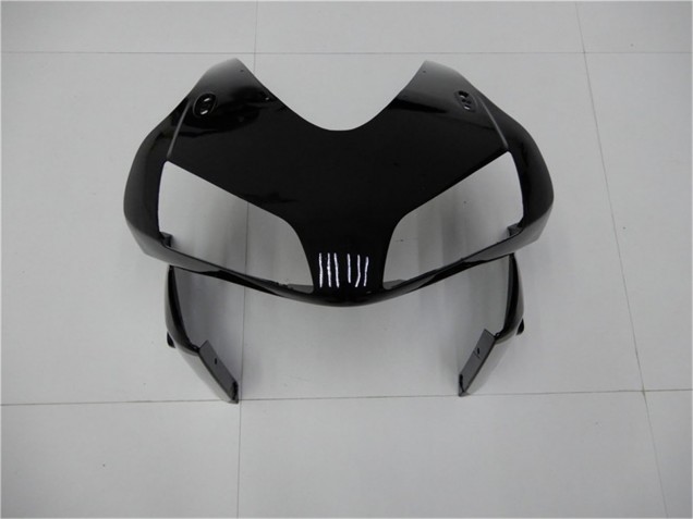 Carénages Moto Honda CBR600RR 2003-2004 - Argent Noir Brillant Bande