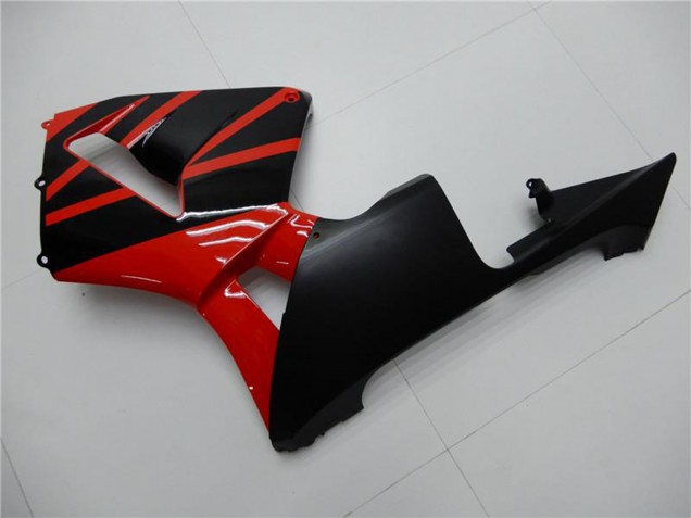 Carénages Moto Honda CBR600RR 2003-2004 - Rouge Noir Brillant OEM Style