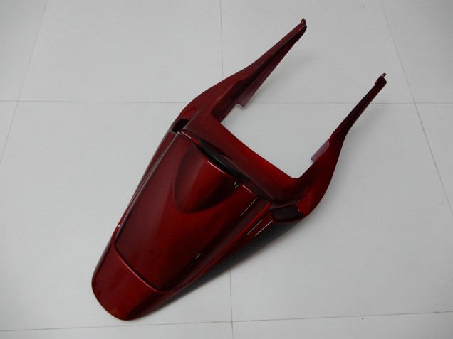 Carénages Moto Honda CBR600RR 2003-2004 - Rouge Noir Mat Bande