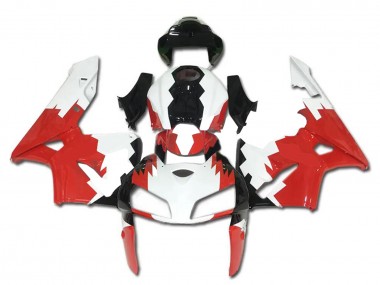 Kits Carénage Moto ABS Honda CBR600RR 2005-2006 - Blanc Rouge Noir