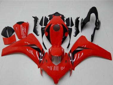 Kits Carénage Moto ABS Honda CBR1000RR 2008-2011 - Rouge Noir Brillant