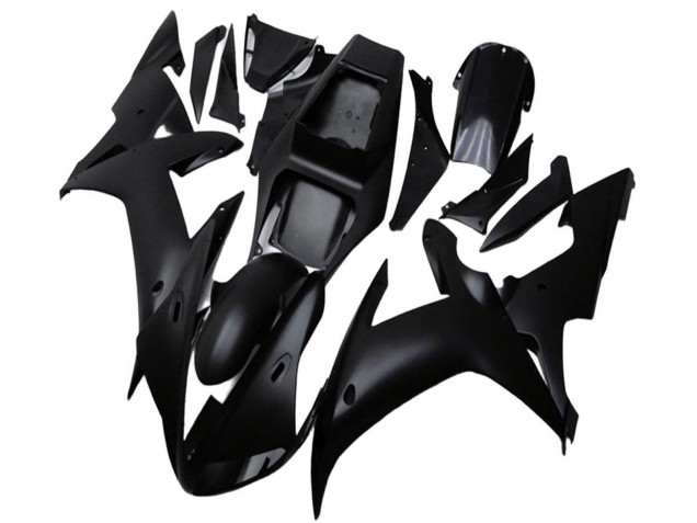 Carénages Moto Yamaha YZF R1 2002-2003 - Noir Mat