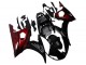 Kits Carénage Moto Yamaha YZF R6 2003-2004 - Noir Brillant Rouge