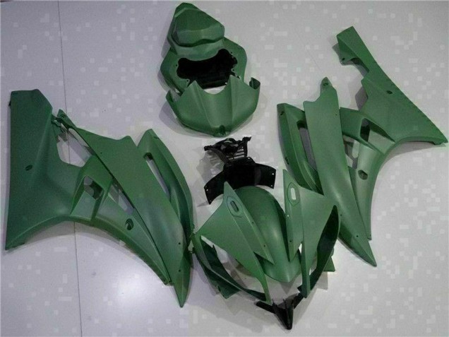 Carénage Moto Yamaha YZF R6 2006-2007 - Vert Armée