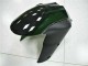 Kits Carénage Moto Kawasaki ZX10R 2006-2007 - Noir Brillant Rouge Flamme
