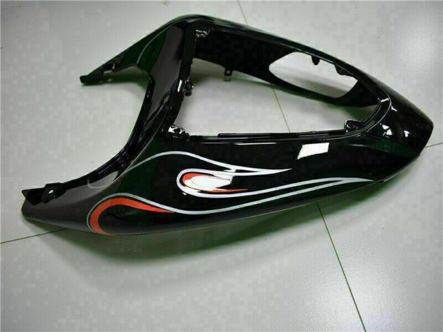 Kits Carénage Moto Kawasaki ZX10R 2006-2007 - Noir Brillant Rouge Flamme