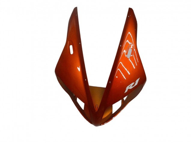 Carénages Moto Yamaha YZF R1 2002-2003 - Orange Noir Mat