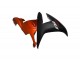 Carénages Moto Yamaha YZF R1 2002-2003 - Orange Noir Mat