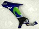 Carénages Moto Yamaha YZF R1 2015-2019 - Bleu Argent Noir Vert MoviStar