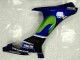 Carénages Moto Yamaha YZF R1 2015-2019 - Bleu Argent Noir Vert MoviStar