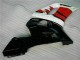 Carénage Moto Yamaha YZF R6 1998-2002 - Blanc Rouge Noir Brillant