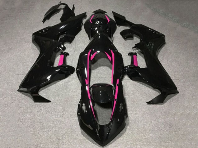 Carénages Moto Honda CBR1000RR 2017-2023 - Noir Brillant Rose Doubler