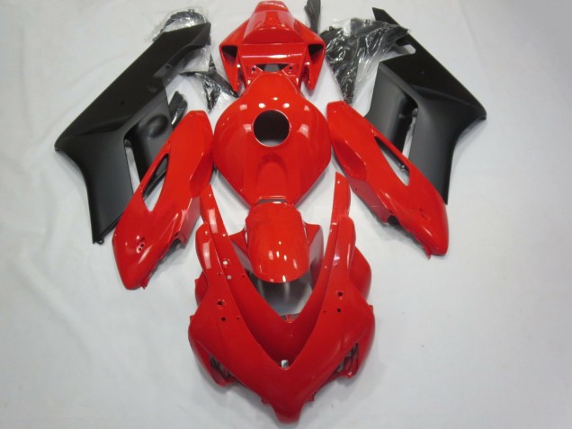 Carénages Moto Honda CBR1000RR 2004-2005 - Rouge Noir Mat