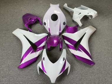 Carénages Moto Honda CBR1000RR 2008-2011 - Blanc Violet