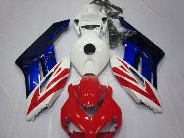 Carénages Moto Honda CBR1000RR 2004-2005 - Blanc Rouge Bleu