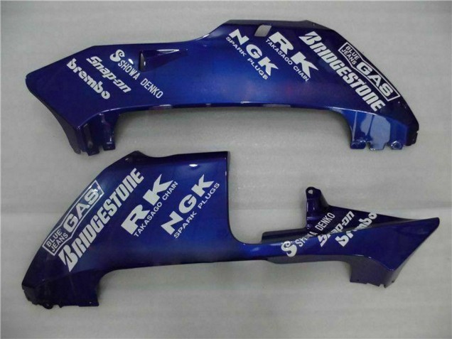 Carénage Moto Honda CBR600RR 2003-2004 - Blanc Rouge Bleu