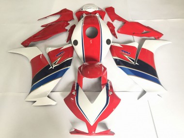 Carénage Moto Honda CBR1000RR 2012-2016 - Blanc Rouge Bleu