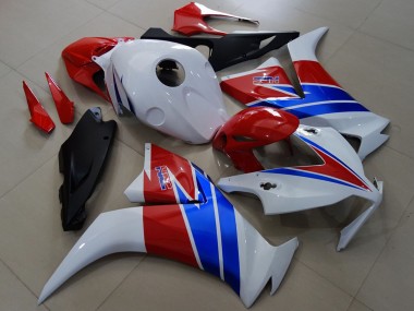 Carénages Moto Honda CBR1000RR 2012-2016 - Blanc Rouge Bleu
