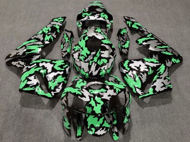 Carénages Moto Honda CBR600RR 2005-2006 - Camouflage Vert Clair