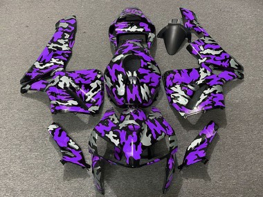 Carénages Moto Honda CBR600RR 2005-2006 - Camouflage Violet