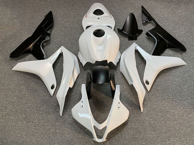 Carénage Moto Honda CBR600RR 2007-2008 - Blanc Noir Mat