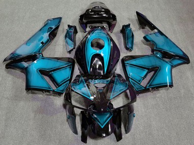 Carénages Moto Honda CBR600RR 2005-2006 - Bleu Clair Profond