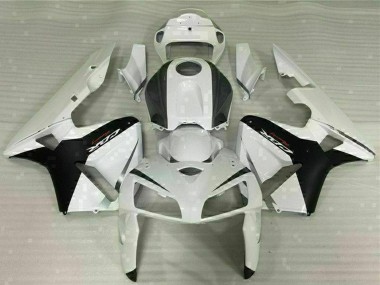 Kits Carénage Moto ABS Honda CBR600RR 2005-2006 - Blanc Noir