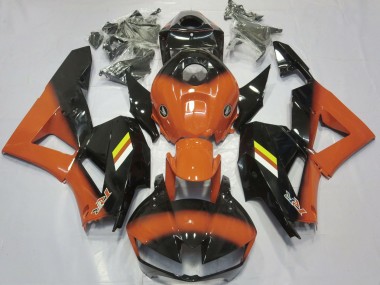 Carénages Moto Honda CBR600RR 2013-2023 - Orange Noir Brillant Blanc Jaune