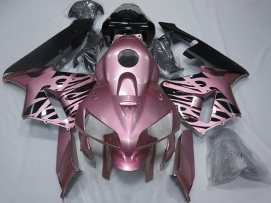 Carénages Moto Honda CBR600RR 2005-2006 - Rose Rose Flamme