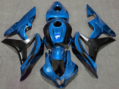 Carénages Moto Honda CBR600RR 2007-2008 - Sapphire Bleu Noir OEM Style