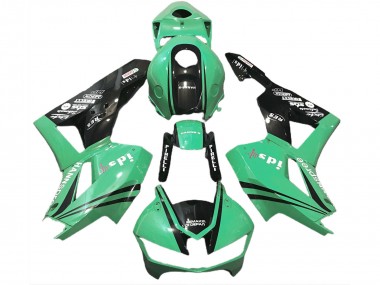 Carénages Moto Honda CBR600RR 2013-2023 - Vert Noir Brillant