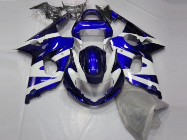 Carénages Moto Suzuki GSXR 1000 2000-2002 - Bleu Blanc