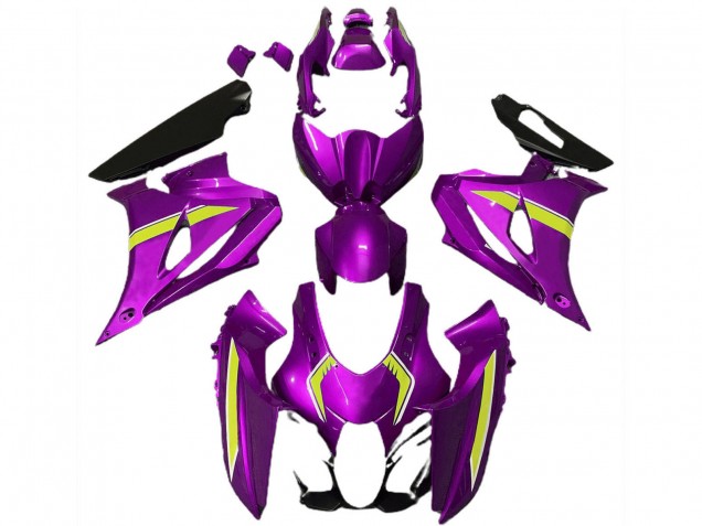 Carénages Moto Suzuki GSXR 1000 2017-2024 - Rose Jaune Style