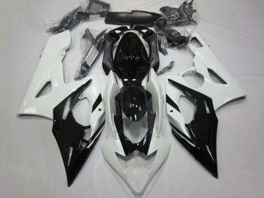 Carénages Moto Suzuki GSXR 1000 2005-2006 - Blanc Noir Argent