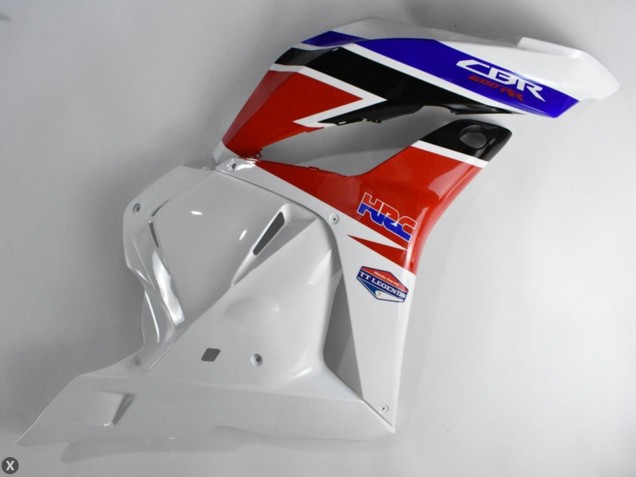 Kits Carénage Moto Honda CBR600RR 2009-2012 - Blanc Rouge Bleu