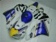 Carénage Moto Honda CBR1000RR 2004-2005 - Blanc Bleu Jaune Rothmans