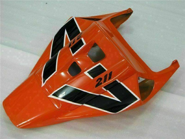 Carénages Moto Honda CBR1000RR 2004-2005 - Orange Noir Brillant
