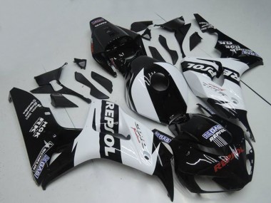 Carénages Moto Honda CBR1000RR 2004-2005 - Blanc Noir Brillant Repsol
