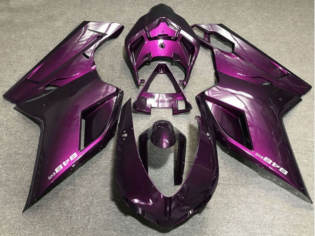 Carénages Moto Ducati 848 2007-2014 - Violet