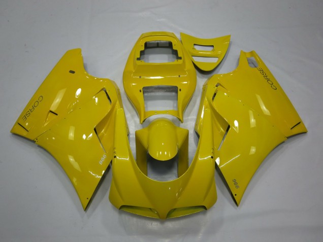 Carénages Moto Ducati 996 1993-2005 - Jaune