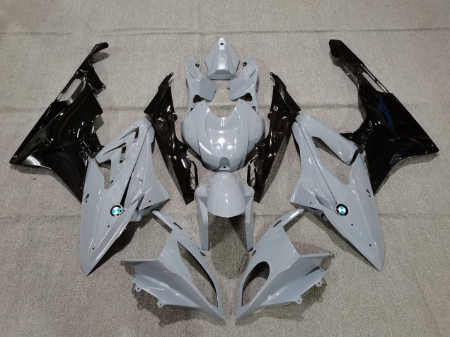 Carénages Moto BMW S1000RR 2015-2016 - Nardo Gris Noir Brillant