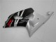 Carénages Moto Suzuki GSXR 600/750 2001-2003 - Argent Noir Brillant Rouge