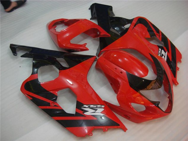 Carénages Moto Suzuki GSXR 600/750 2004-2005 - Rouge Noir