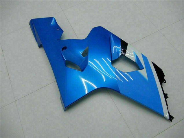 Carénages Moto Suzuki GSXR 600/750 2004-2005 - Blanc Bleu Noir