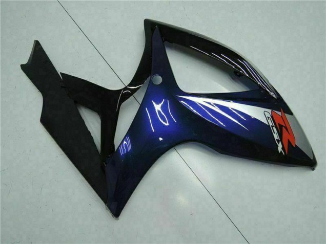 Carénages Moto Suzuki GSXR 600/750 2006-2007 - Noir Brillant Bleu