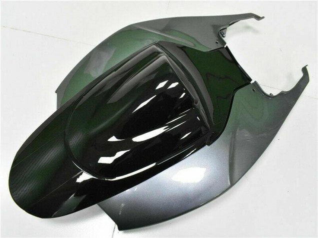 Carénages Moto Suzuki GSXR 600/750 2006-2007 - Argent Noir Brillant