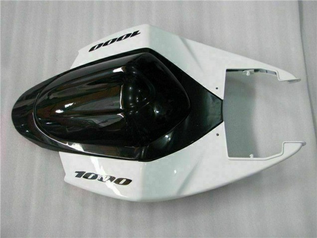 Carénages Moto Suzuki GSXR 1000 2005-2006 - Blanc Noir Brillant