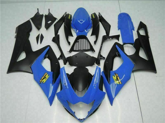 Carénage Moto Suzuki GSXR 1000 2005-2006 - Bleu Noir